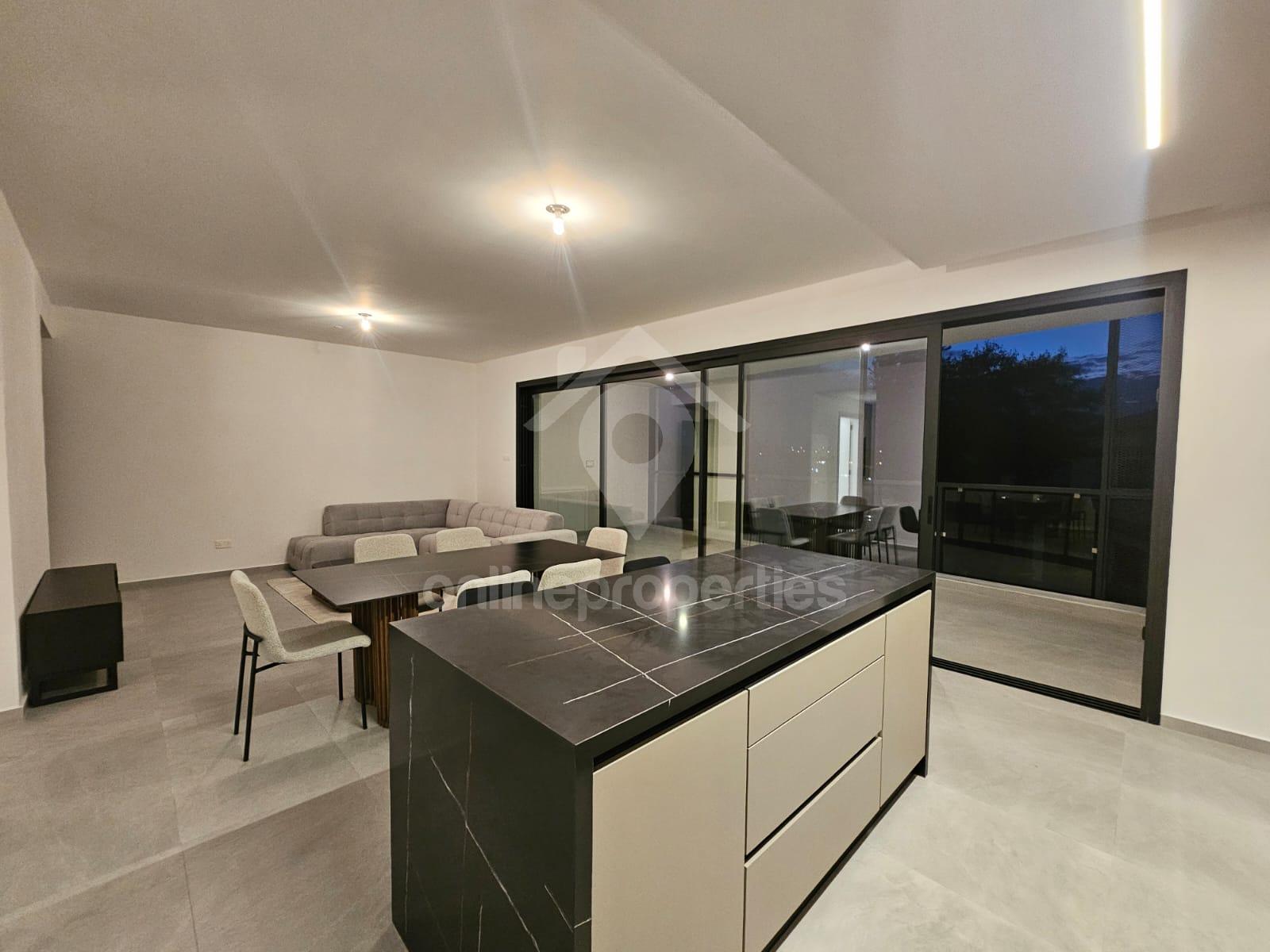 Modern partially furnished 2-bedroom apartment