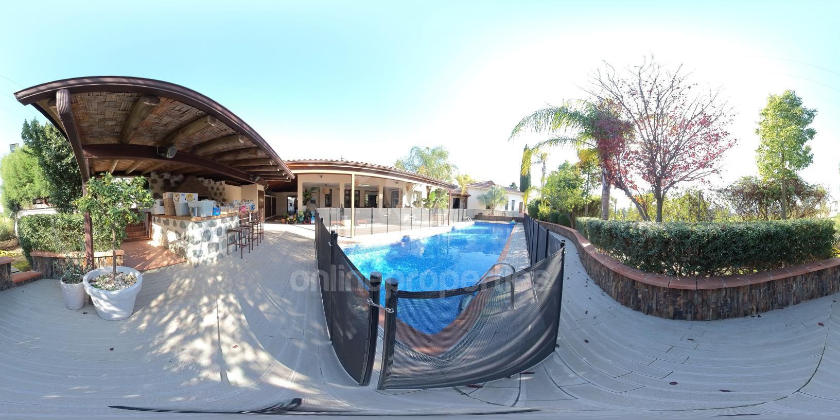 Tranquil Suburban Oasis with Pristine Pool and Garden