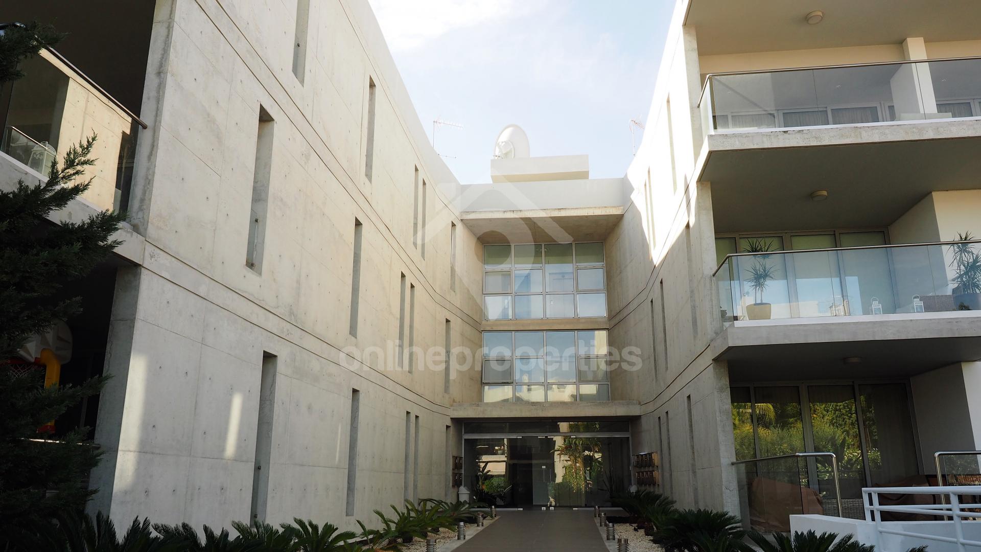 Modern building modern lifestyle apartment