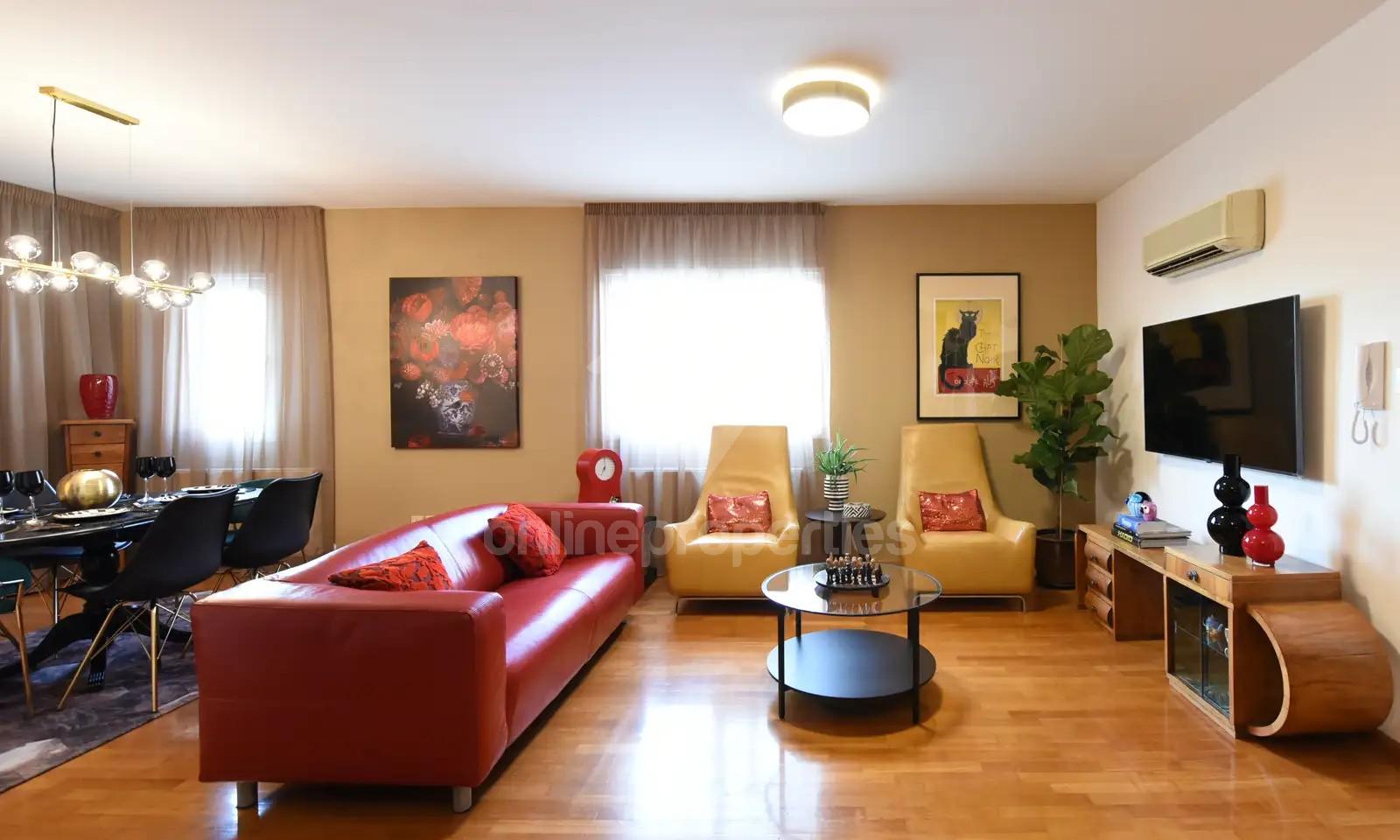 Boutique Luxury Living in Dasoupoli – Three-Bedroom Designer Apartment for Rent