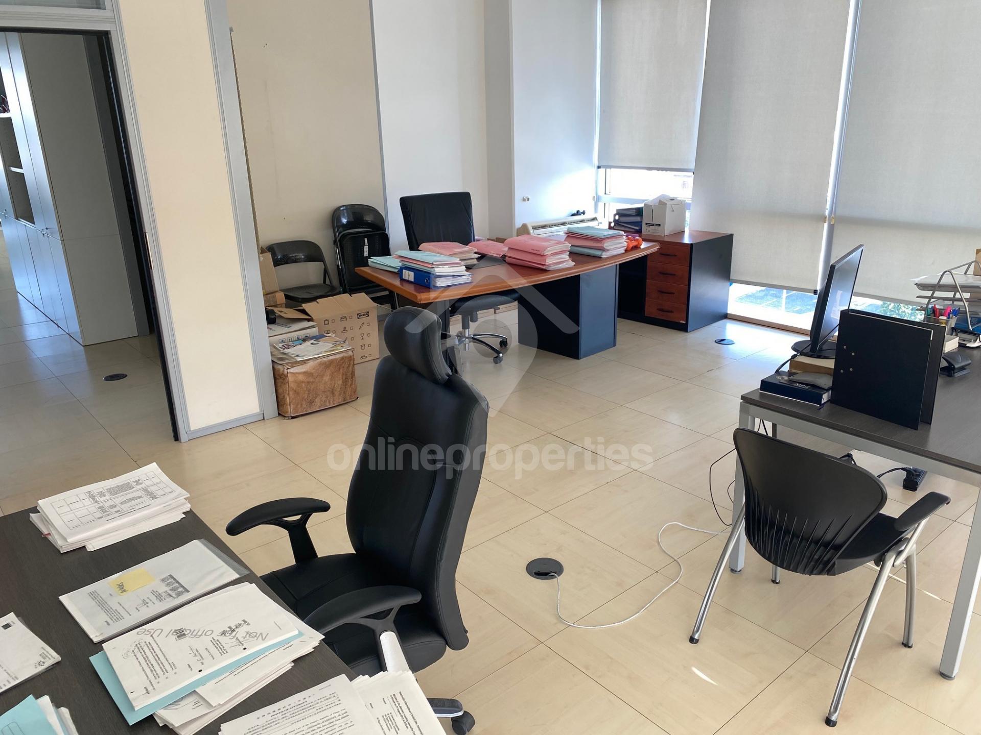 Second floor offices in business center in great location