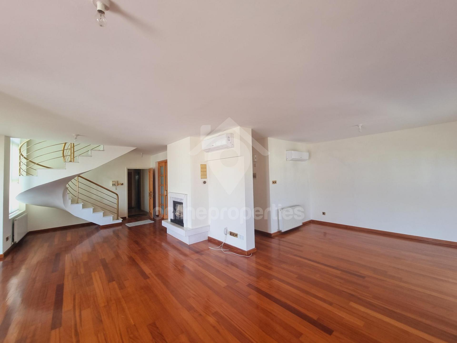 Two storey flat for rent with character by Landmark Hotel-3bedroom plus service room on the ground level plus gym room