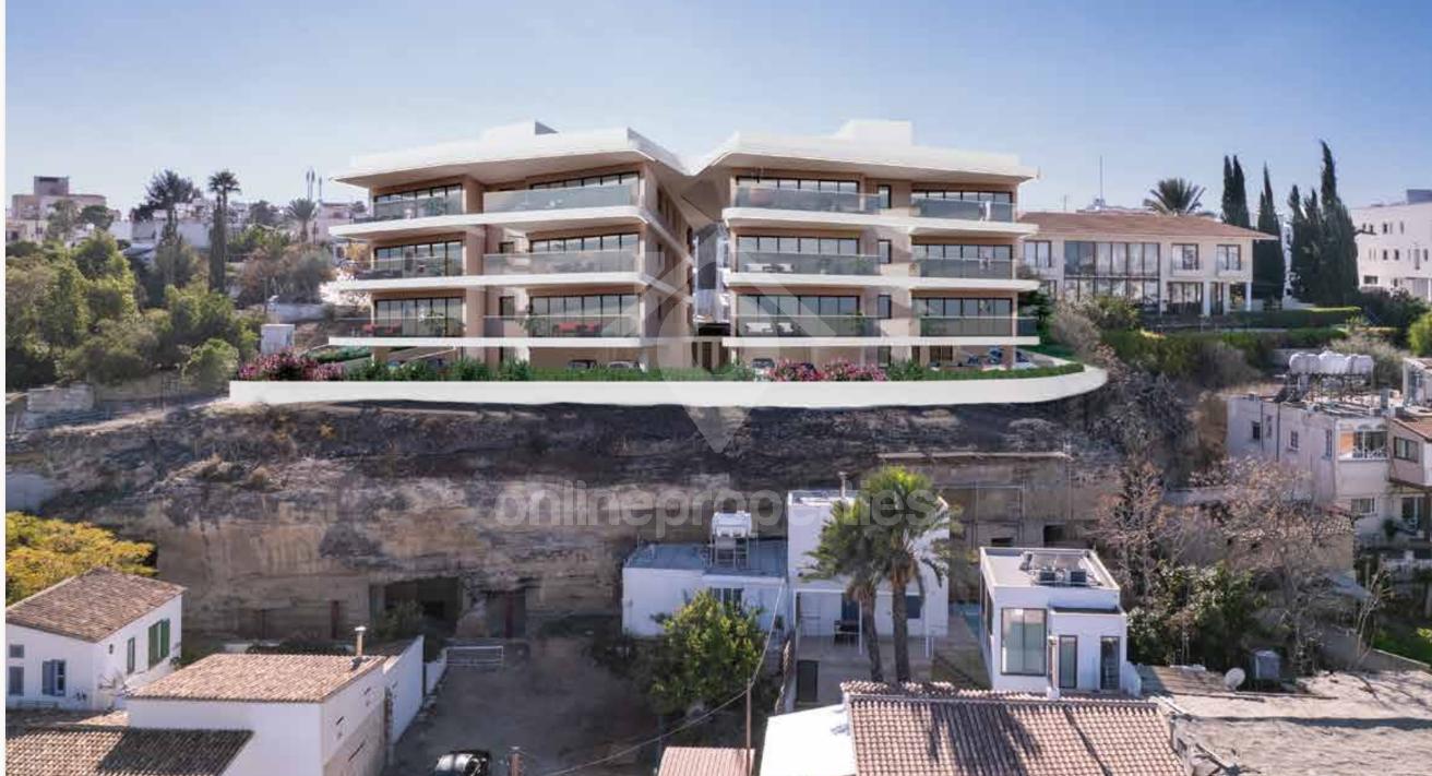 New residential project with apartments